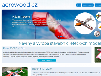 webová prezentace acrowood