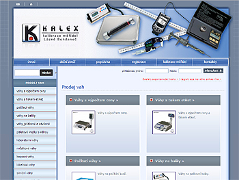 e-shop prodejce měřidel